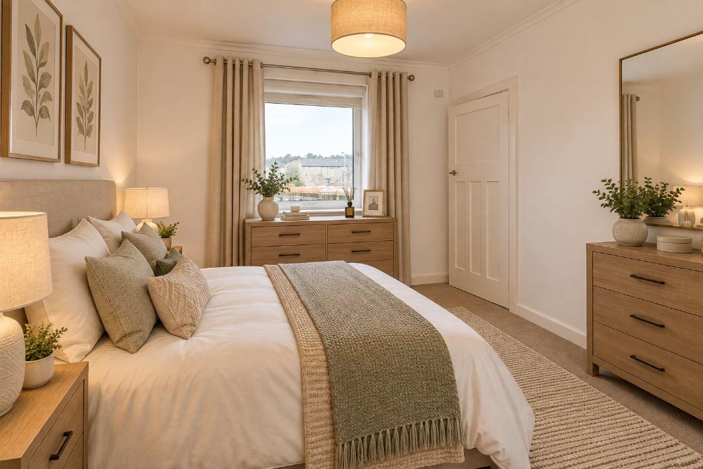 Apartment in Edinburgh, Oxgangs - View 3