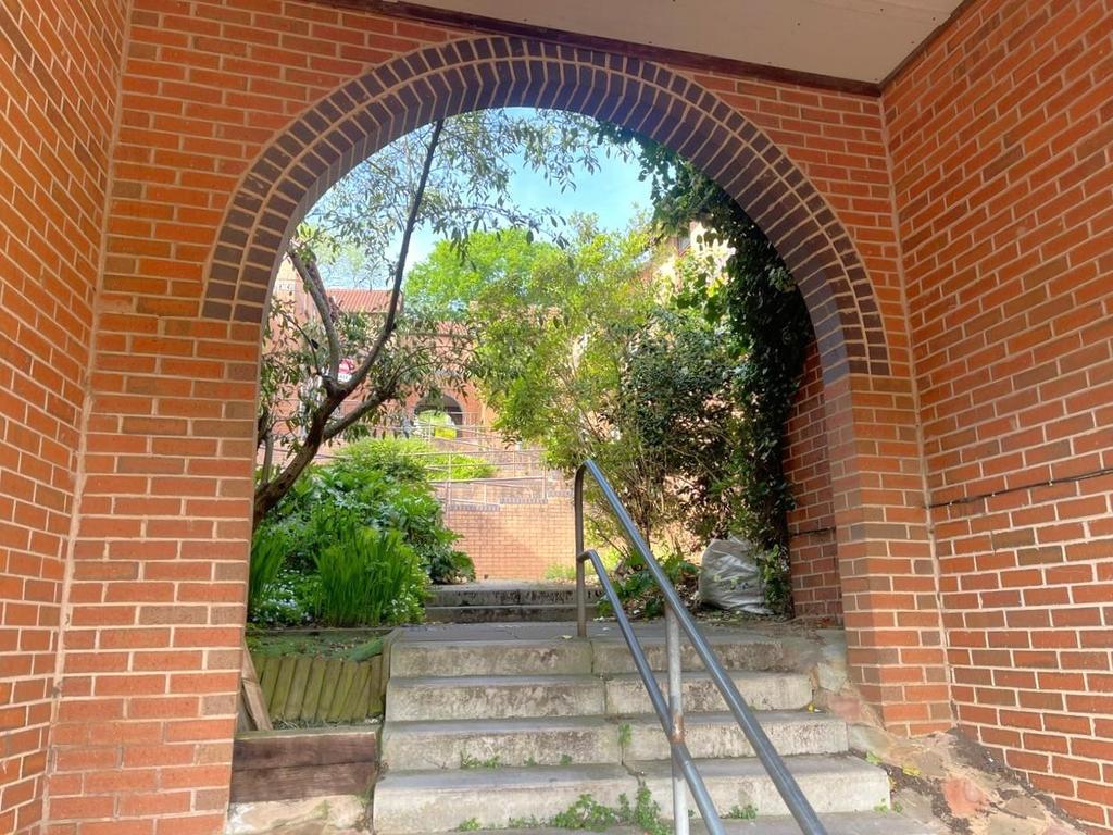 Stepped Archway Approach