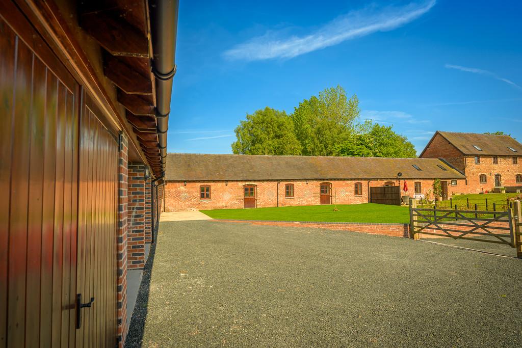 Driveway and Barn