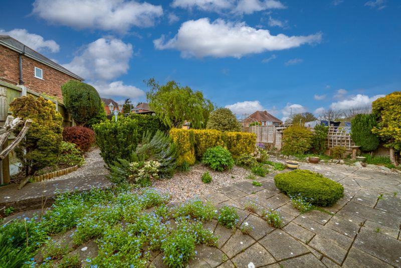 Rear garden