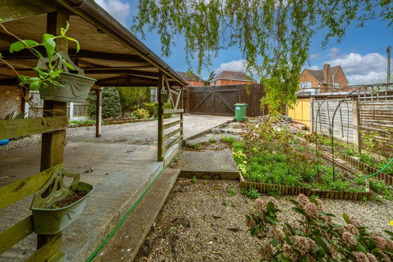 Rear garden