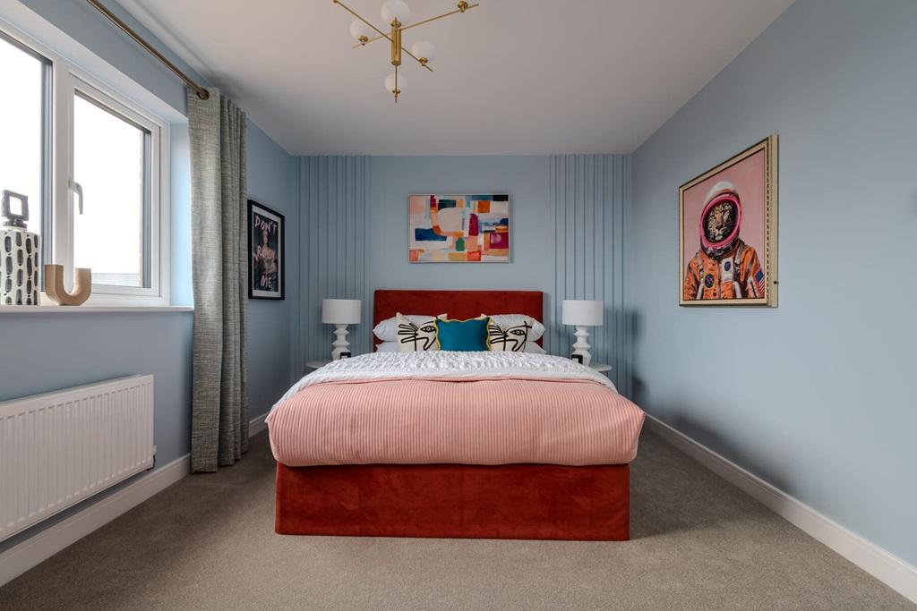 The second double bedroom would make a lovely...