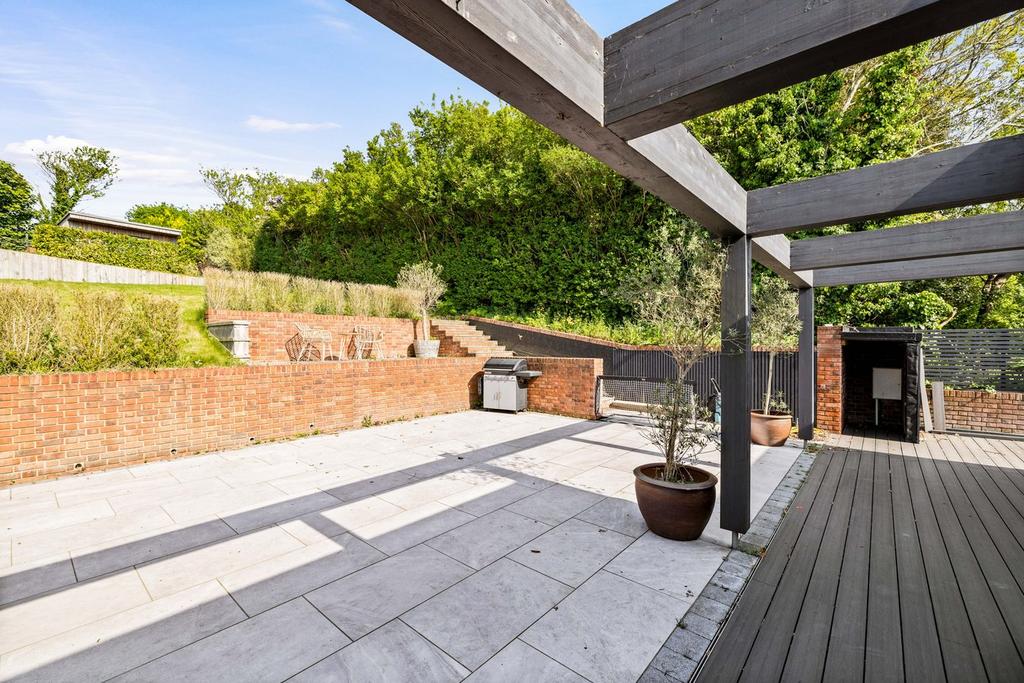 Rear terrace