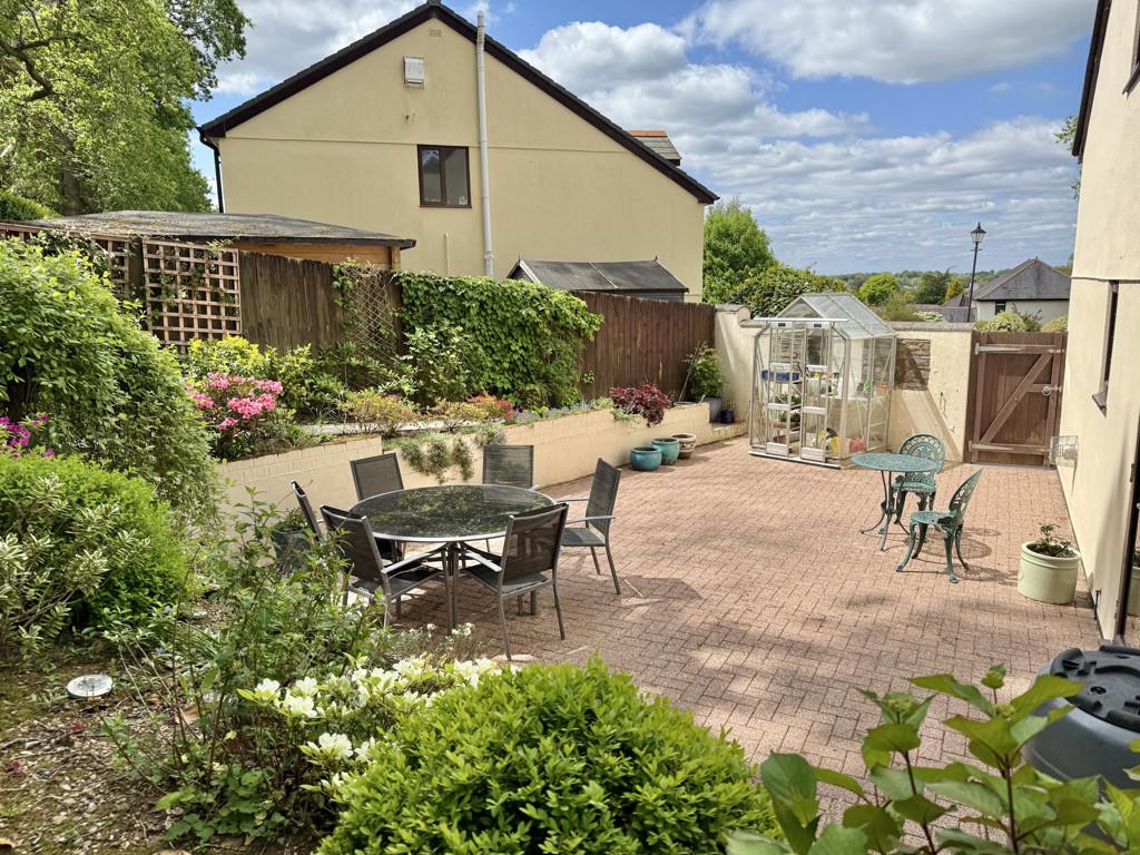 Large Patio off French Doors