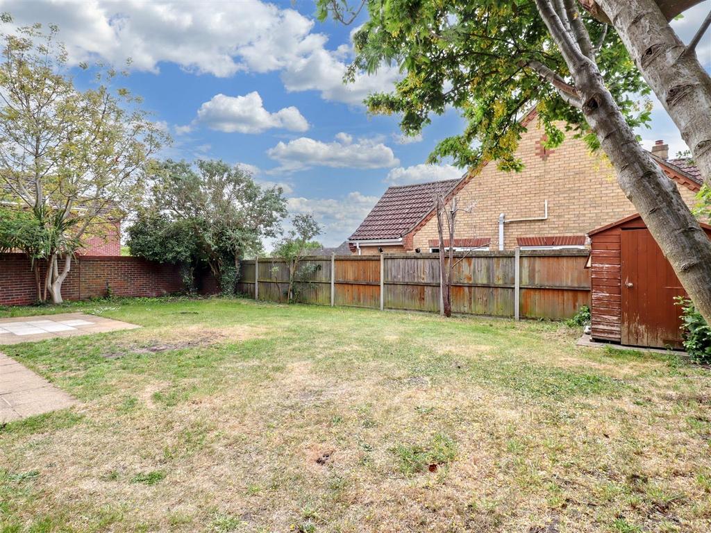 Rear garden