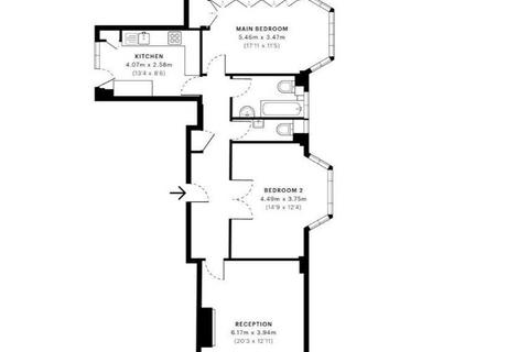 2 bedroom flat for sale, St. James Close Wells Rise St. John's Wood NW8