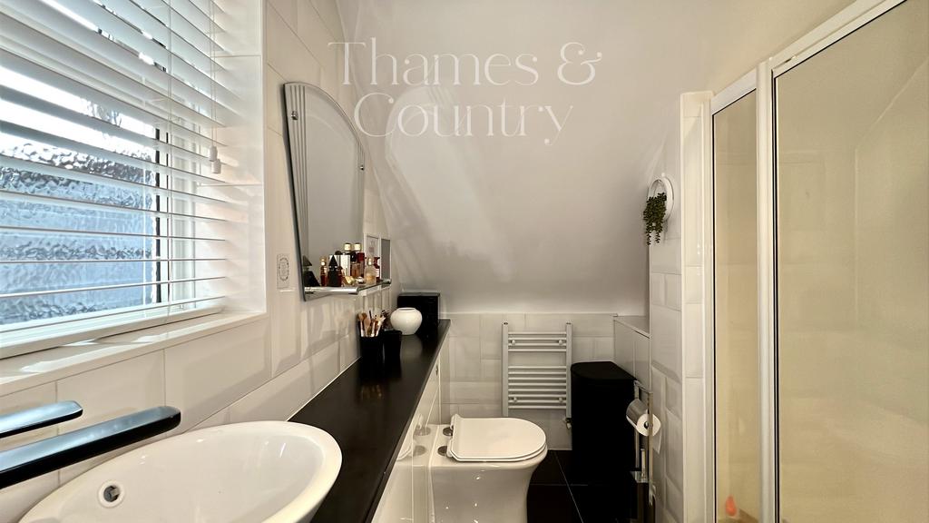 Attached bathroom for primary bedroom