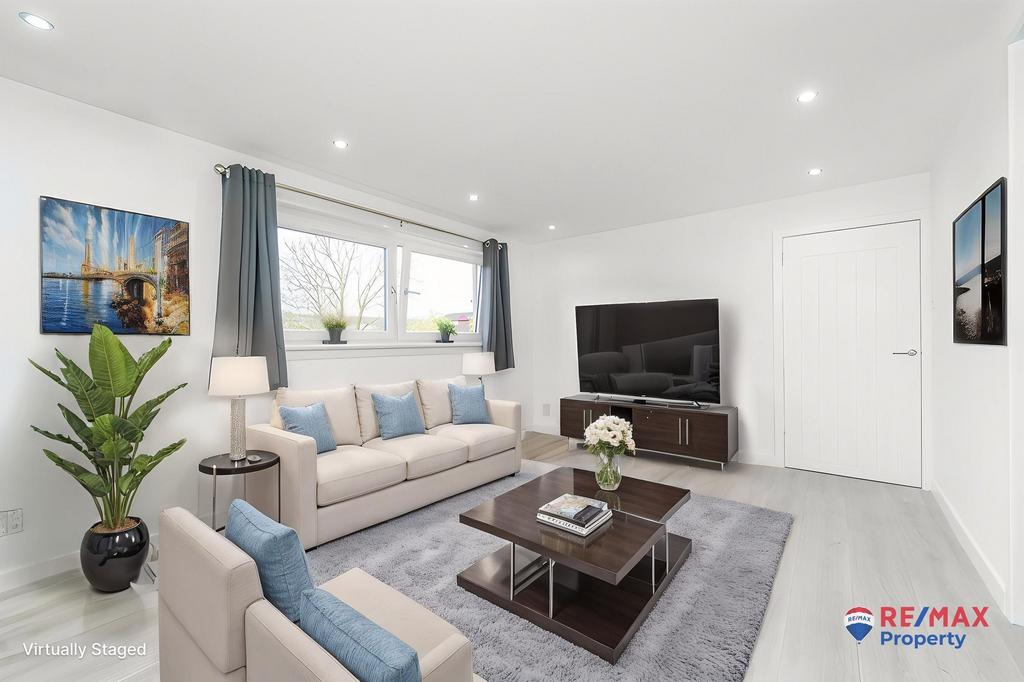 Virtually Staged Lounge