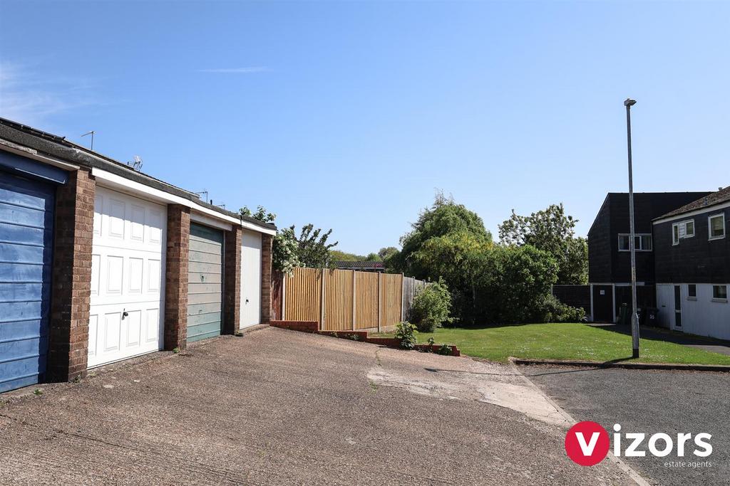 Garage and front