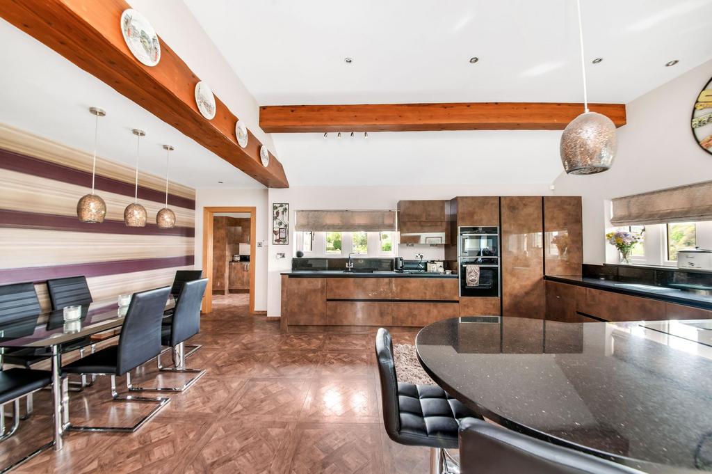 Dining living kitchen