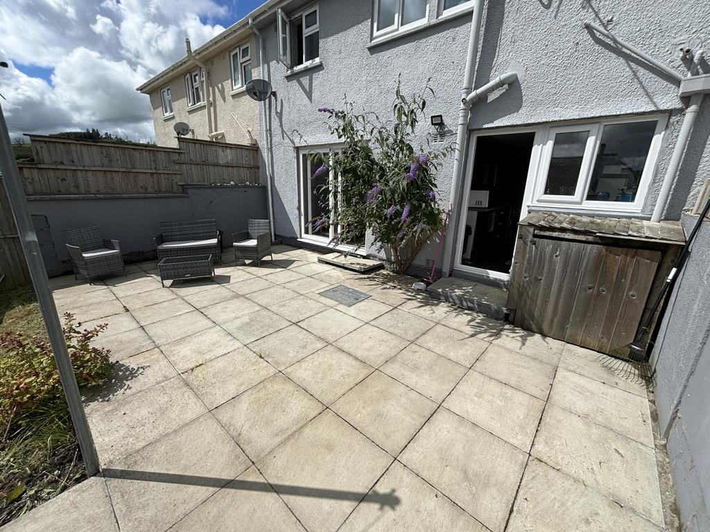 South facing garden