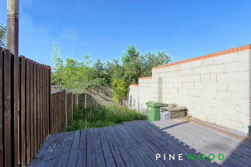 Rear garden