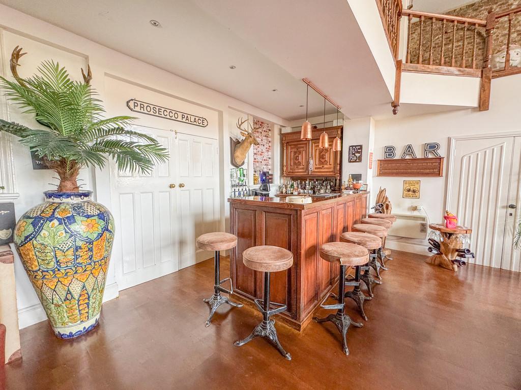 Bar in spa room
