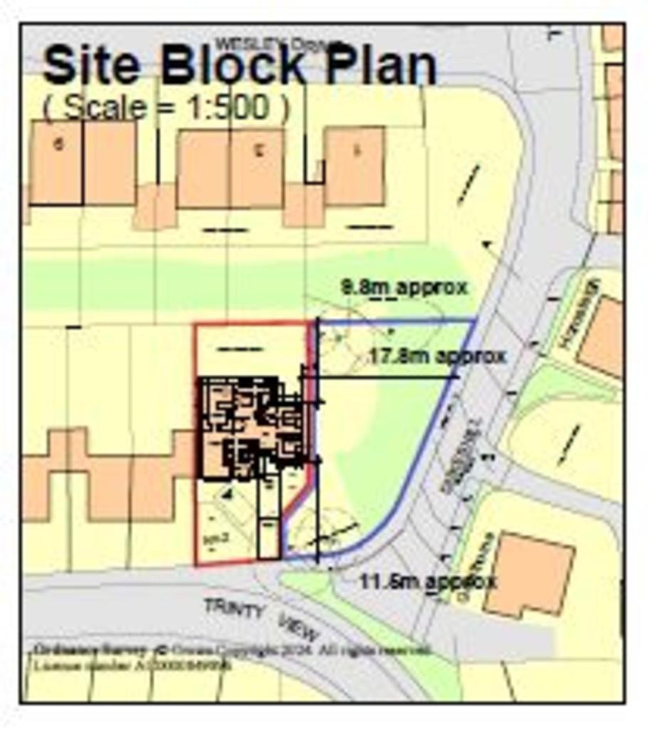 Site block plan