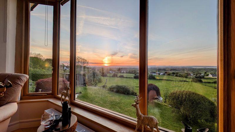 Sunset from the...