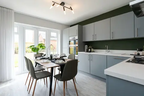 3 bedroom townhouse for sale, Plot 287, The Makenzie at Bloor Homes On the 18th, Monterey Gardens RG23