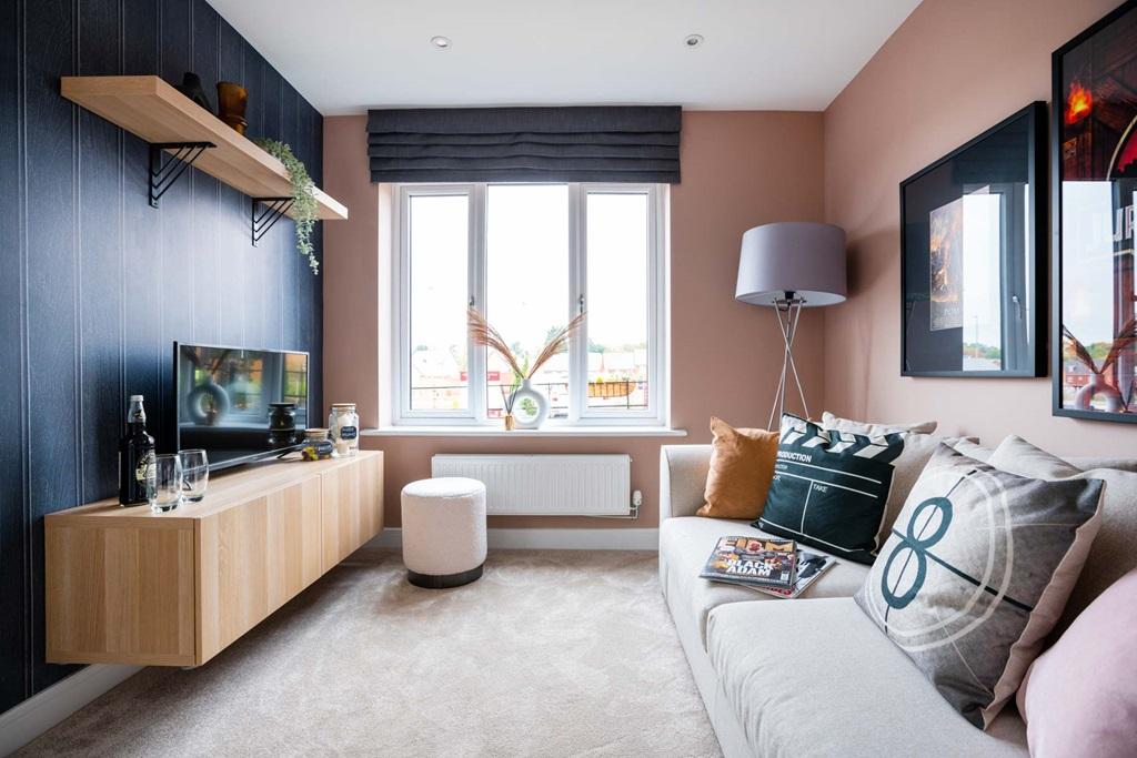 Room for a home office or snug