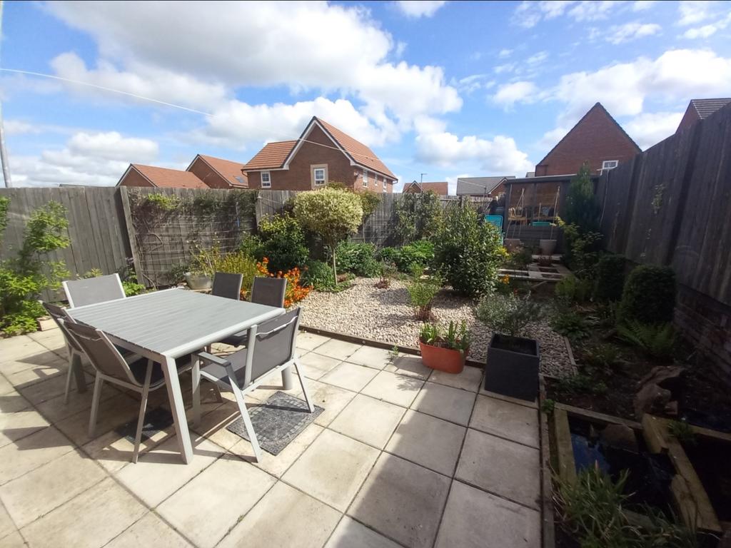 Rear garden