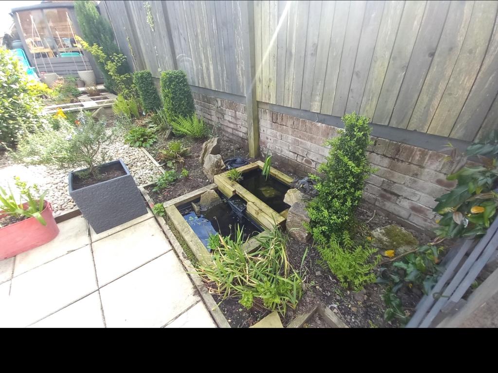 Rear garden