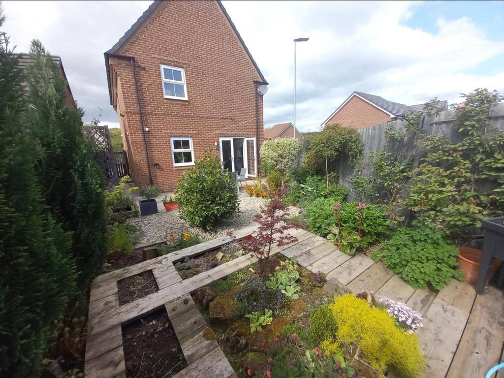 Rear garden