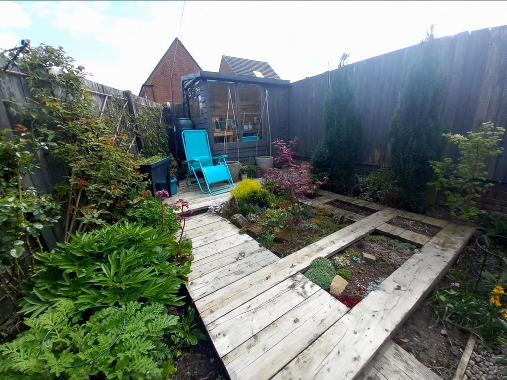 Rear garden
