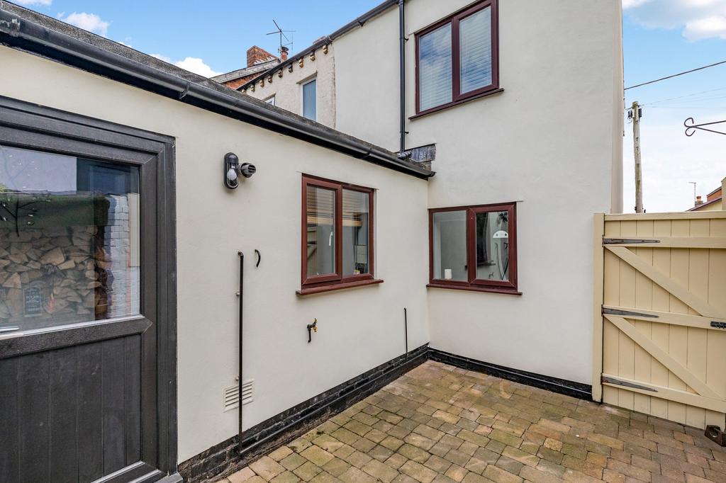 Rear patio