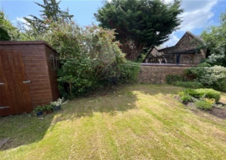 Rear garden