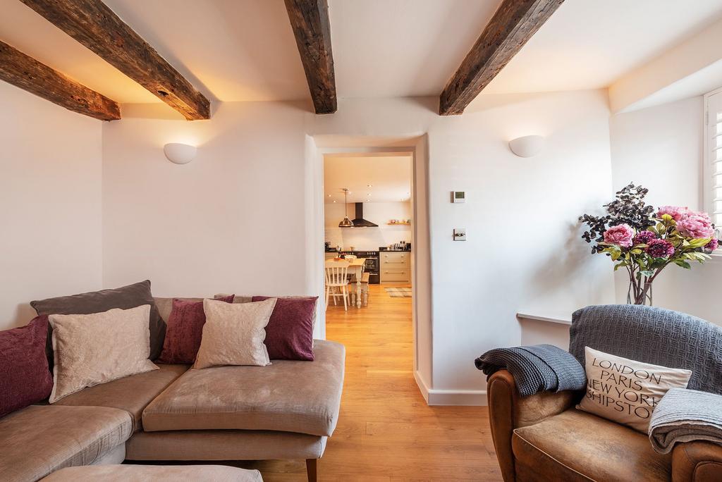 The Old Dairy, Stoke Fleming, Living Room