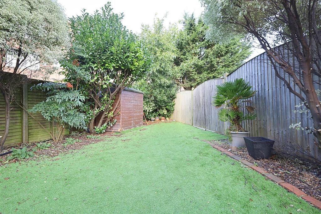 Rear garden