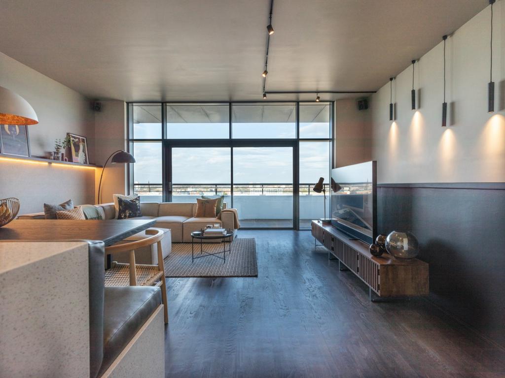 NO CC - Industrial Loft/Penthouse - Mod The Sims - Industrial Crunch Apartment Penthouse Rate