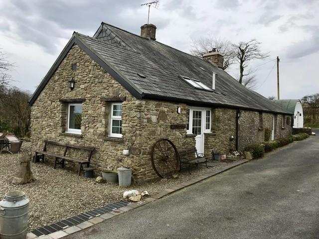 Rear of property