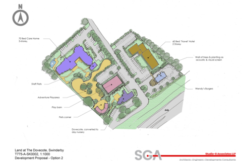 Farm for sale, Halfway House  Newark Road  Swinderby  Lincoln  LN6 9HN