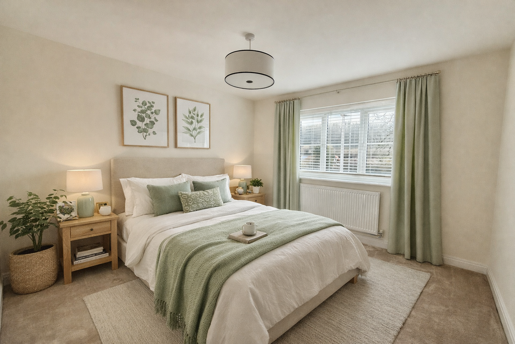 Bedroom (CGI used for furniture)