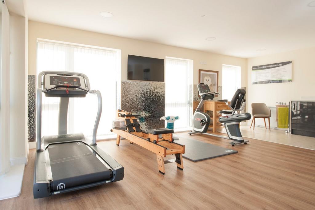 Private terrace gym