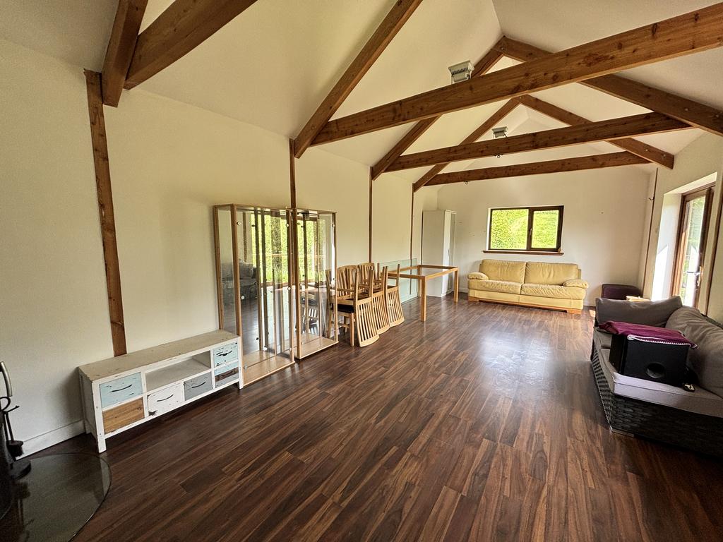 Outbuilding With Garage And Gymnasium