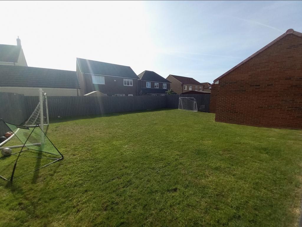 Rear garden