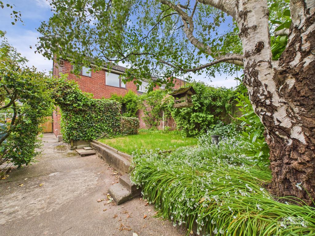 Rear garden