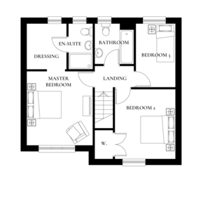 2 bedroom semi-detached house for sale, Caeau Gwynfryn, Llanarth, SA47