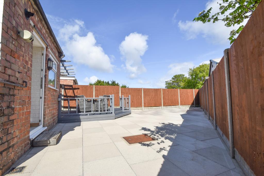 Rear garden