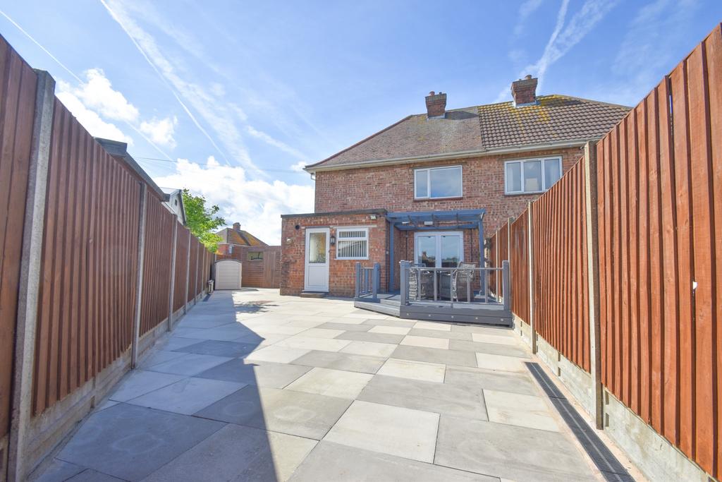Rear garden