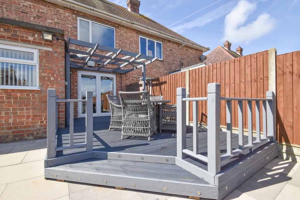 Rear garden