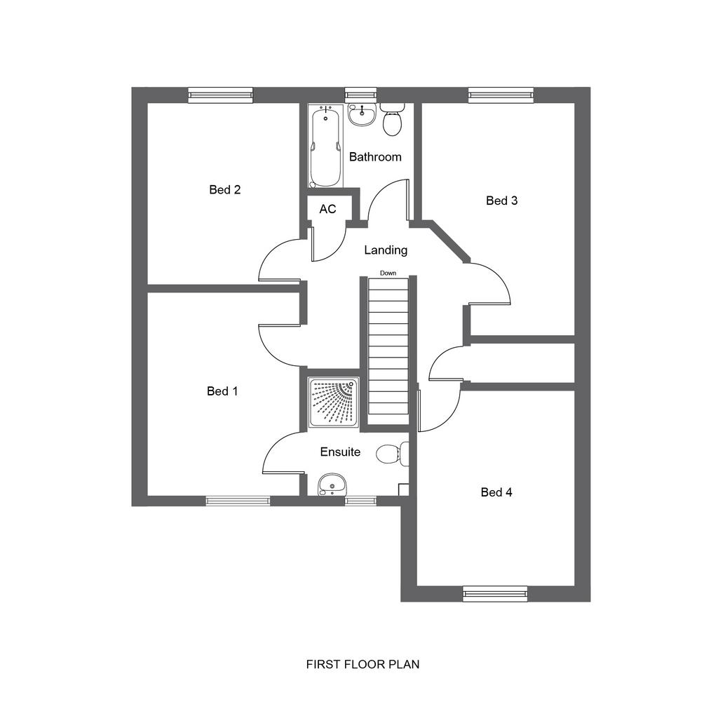 Internal floor plans