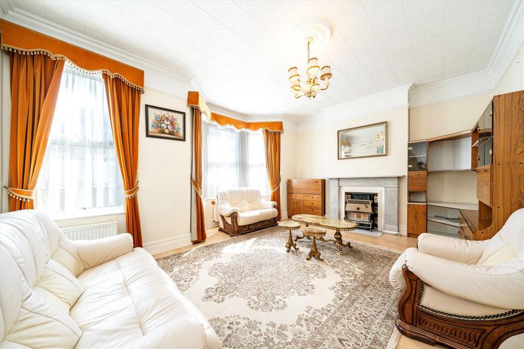 Living room, fireplace