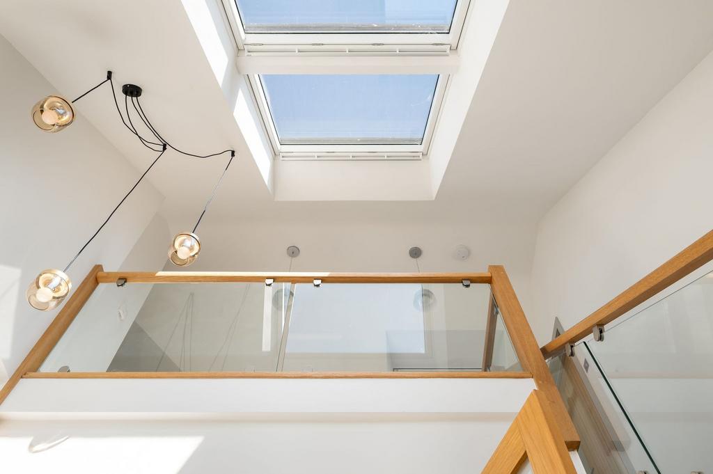 Vaulted Hallway