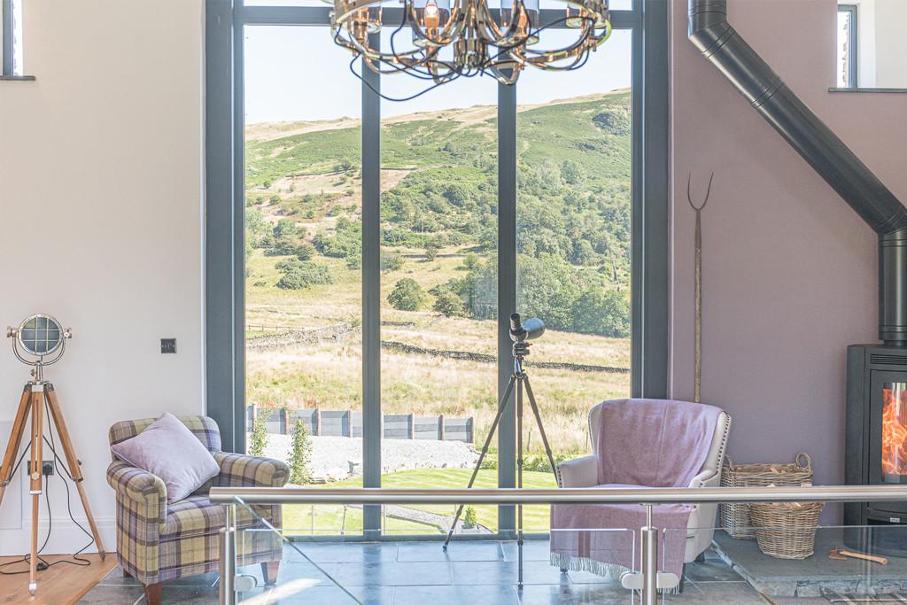 View from living area