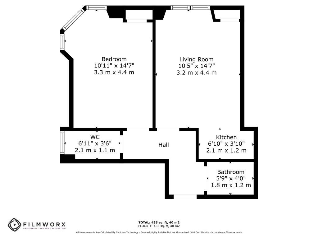 Floor Plan - IVY PROPERTY - 3.3, 17 Church Street