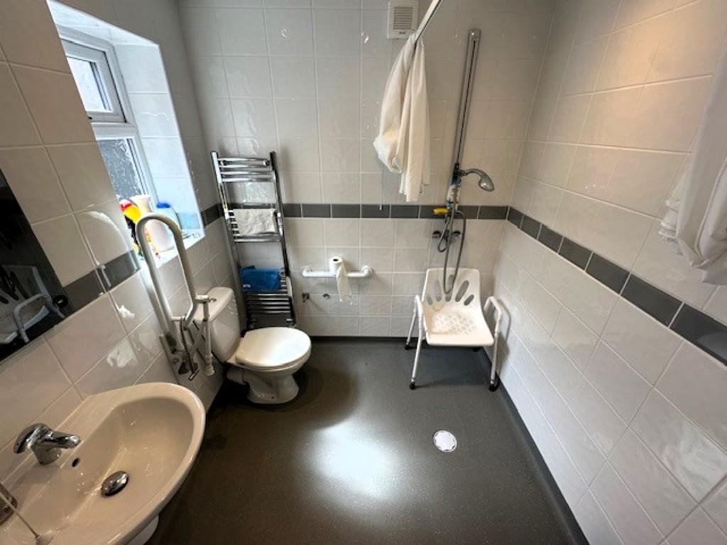 Ground floor shower room