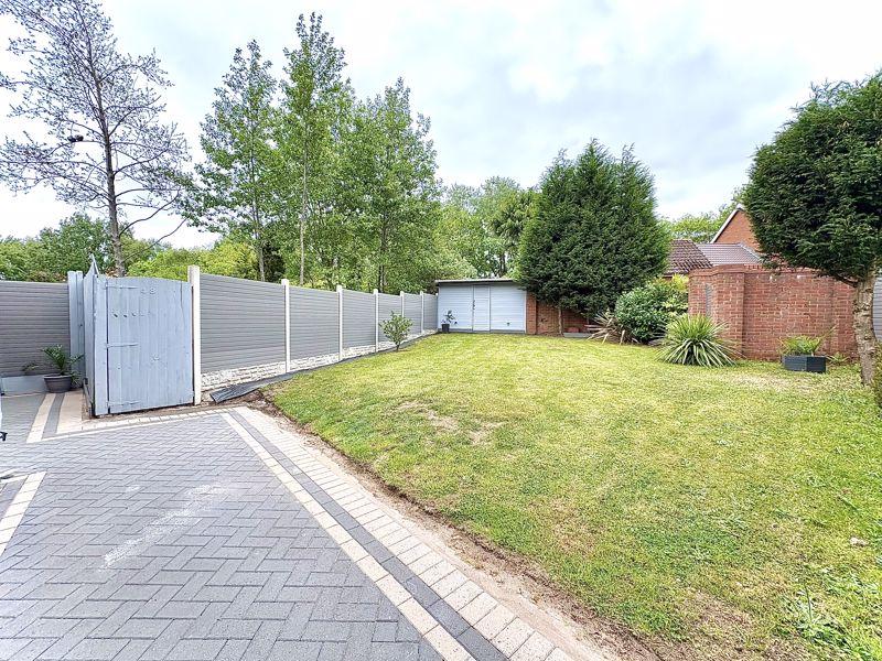 Rear garden