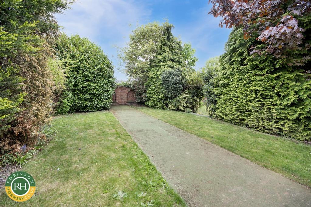 Rear garden