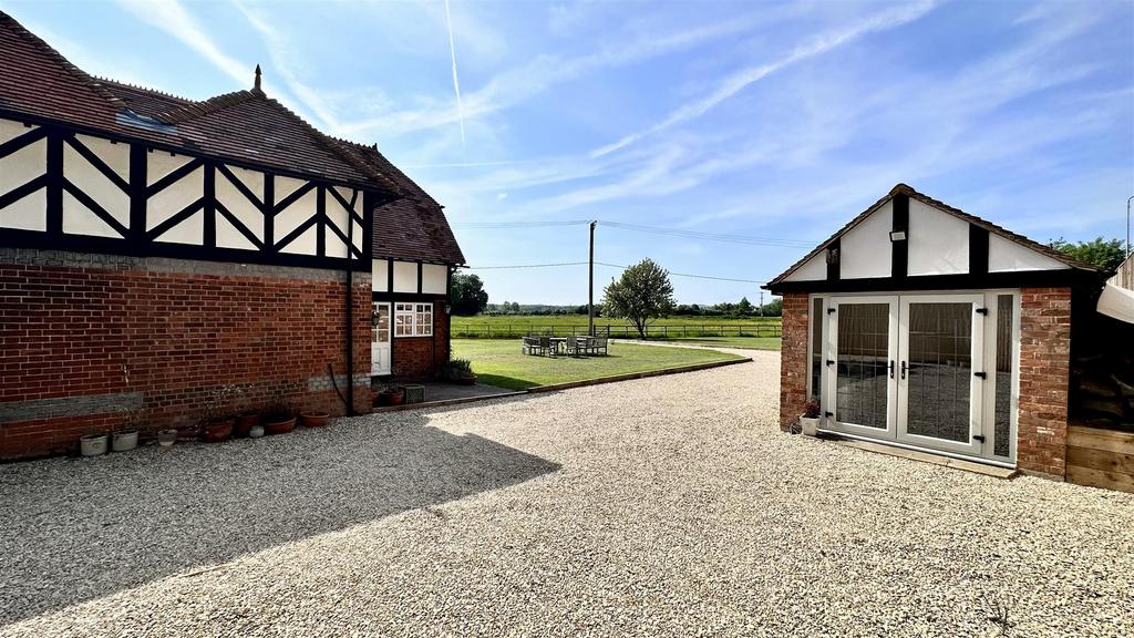 Driveway and Garden Office
